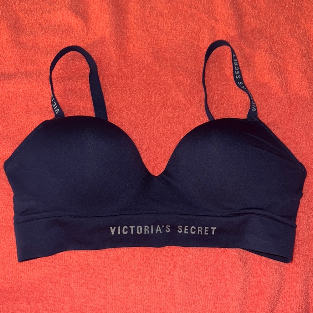 Victorias Secret Bralette - Navy Blue - Size Medium
